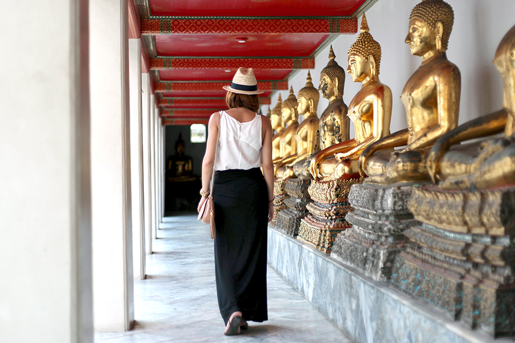 1-20-16-Blame-it-on-Mei-Miami-Fashion-Travel-Blogger-Thailand-Bangkok-Buddhist-Building-Temple-Maxi-Black-Skirt-Gucci-Soho-Crossbody-Panama-Hat-Travel-Outfit-Look-Embroidered-Shirt