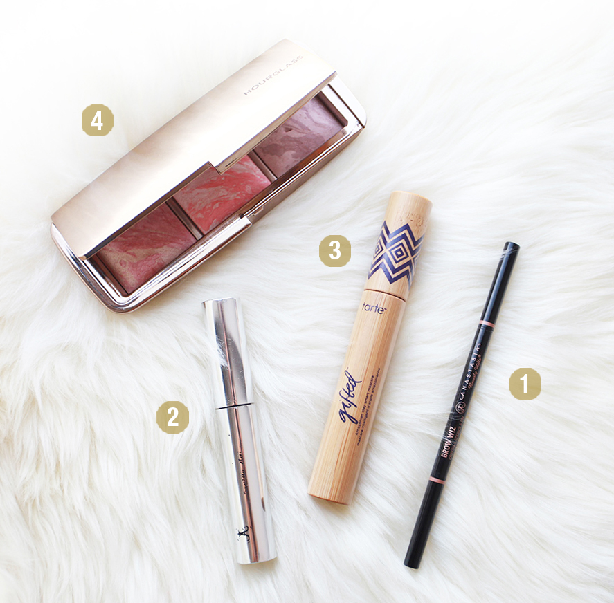 10-23-15 Blame it on Mei Fall 2015 Beauty Fashion Blogger Tarte Mascara Hourglass Blush Anastasia Beverly Hills Brow Wiz Brow Gel Must Have Makeup Products