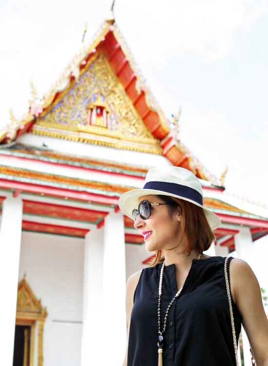 1-15-16-Blame-it-on-Mei-Miami-Fashion-Travel-Blogger-Thailand-Bangkok-Buddhist-Temple-Thai-Building-Valentino-Rockstud-Handbag-Panama-Hat-Travel-Outfit-Look-Black-Romper