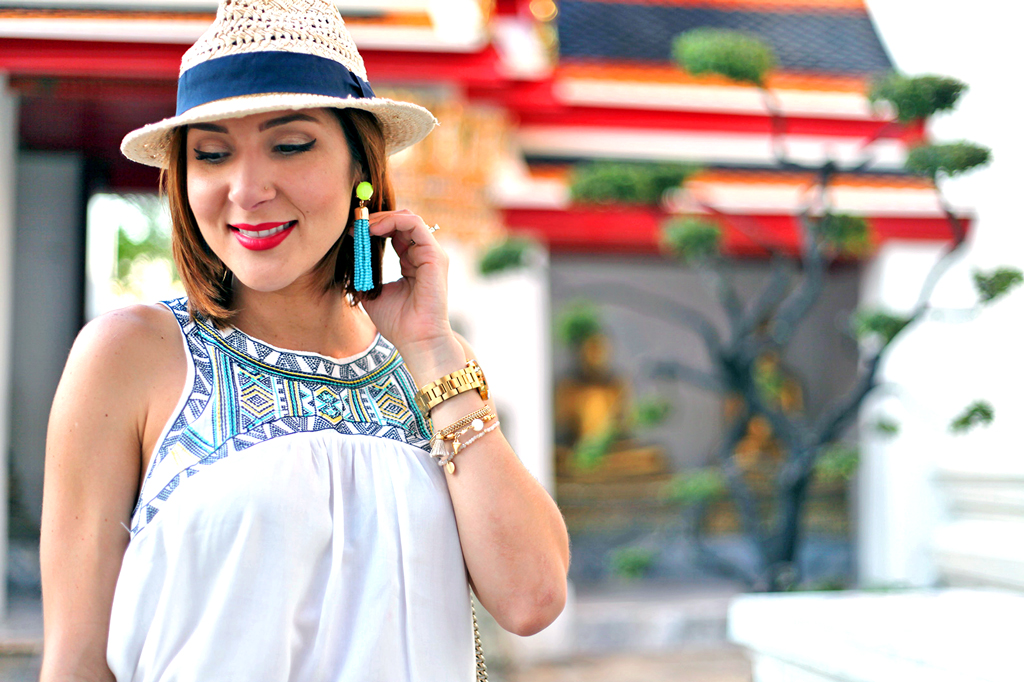 1-20-16-Blame-it-on-Mei-Miami-Fashion-Travel-Blogger-Thailand-Bangkok-Buddhist-Building-Temple-Maxi-Black-Skirt-Gucci-Soho-Crossbody-Panama-Hat-Travel-Outfit-Look-Embroidered-Shirt
