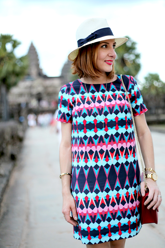 1-25-16-Blame-it-on-Mei-Miami-Fashion-Travel-Blogger-Cambodia-Angkor-Wat-Siem-Reap-Geometric-Shift-Dress-Panama-Hat-Valentino-Rockstud-Crossbody-Travel-Outfit-Look