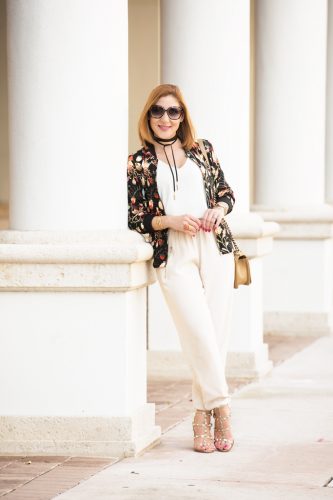 Blame-it-on-Mei-Miami-Fashion-Blogger-2016-Floral-Bomber-Jacket-Fancy-Joggers-Metallic-Valentino-City-Sandals-Ditto-Sunglasses-Chanel-Boy-Transition-to-Fall-Look-Comfy-Casual-Outfit-Caseapp-Iphone-Case