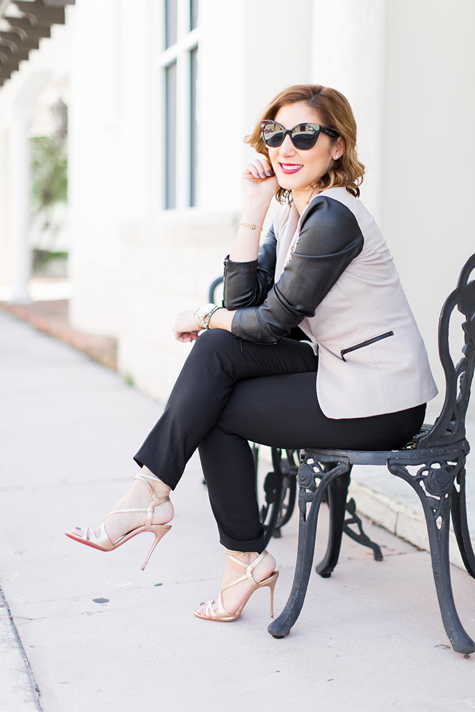 Blame-it-on-Mei-Miami-Fashion-Blogger-2016-Thanksgiving-Look-Leather-Sleeve-Jacket-Lace-Cami-YSL-Velvet-Handbag-Cat-Eye-Miu-Miu-Sunglasses-Fall-Look