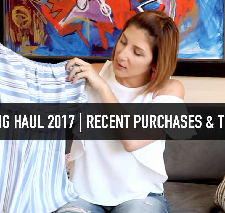 Blame it on Mei @blameitonmei Spring Haul 2017 Video Stripes Off the Shoulder Gingham
