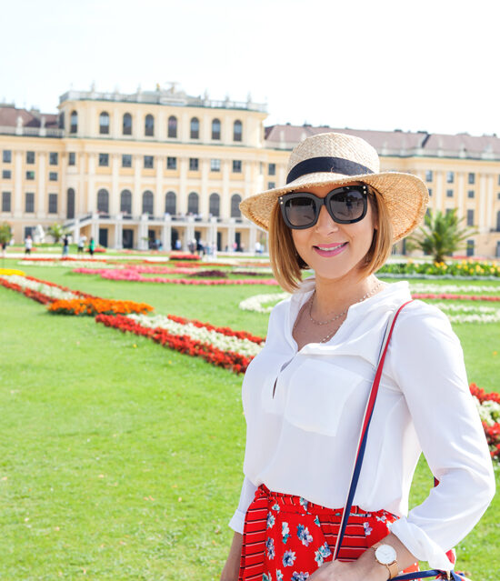 Blame it on Mei,@blameitonmei, Miami Fashion Travel Blogger, Vienna, Schonbrunn Palace Summer Outfit