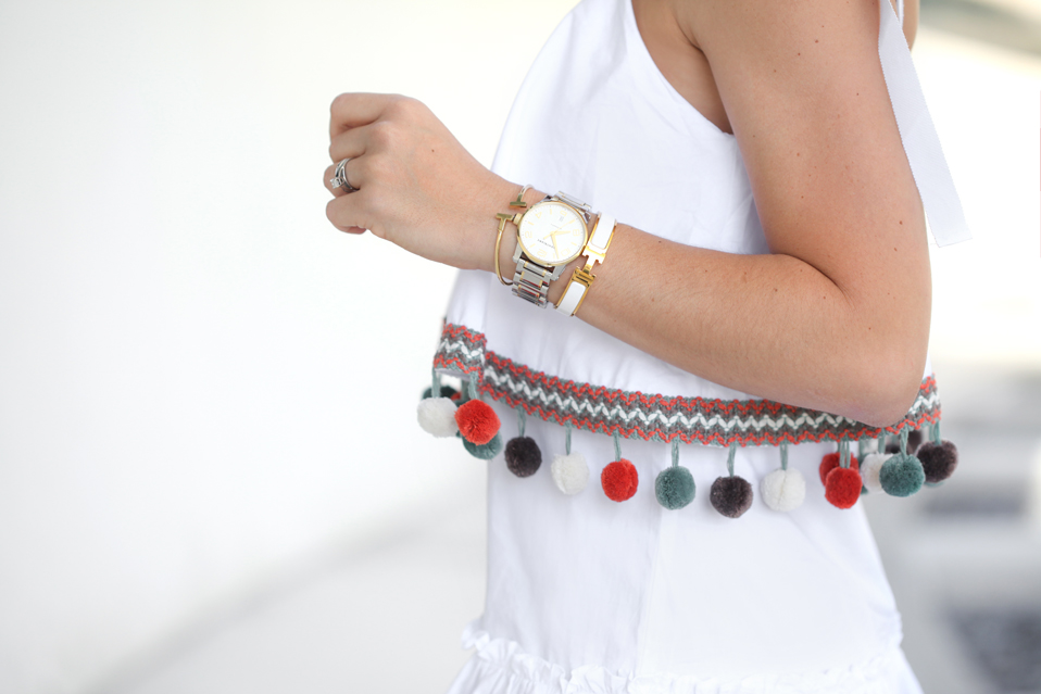 Blame it on Mei, @blameitonmei, Miami Fashion Blogger, Pom Pom Dress, Summer Outfit Look