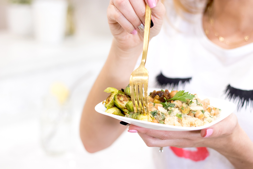 Blame it on Mei, @blameitonmei, Miami Fashion Blogger, Healthy Recipe Chickpeas With Quinoa