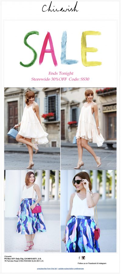 Blame it on Mei, @blameitonmei, Feature Chicwish Newsletter