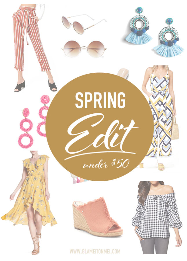 Blame it on Mei, @blameitonmei, Miami Fashion Blogger, must have for spring, spring edit under $50 #meimusthaves