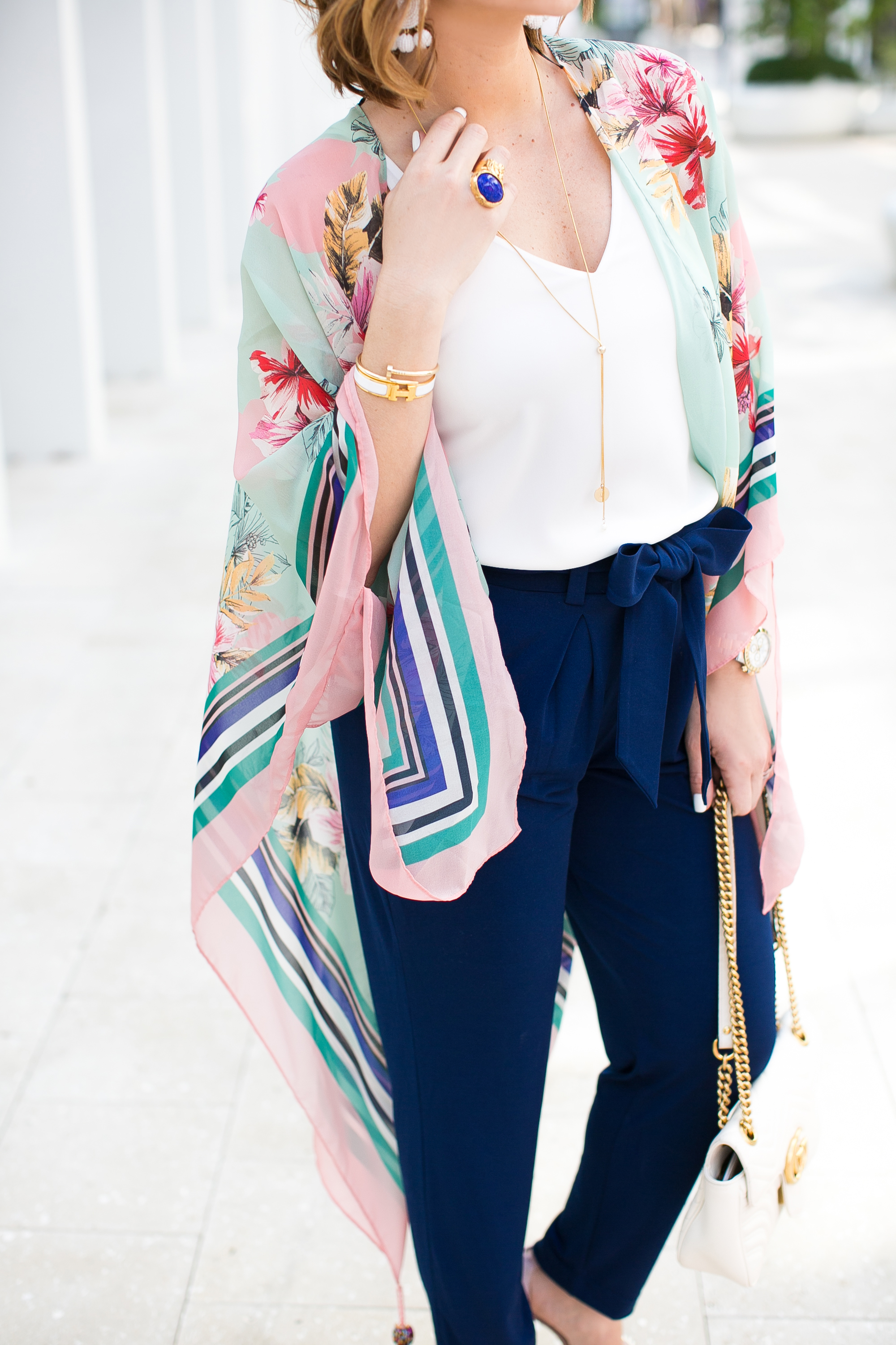 Blame it on Mei, @blameitonmei, Miami Fashion Blogger, how to style wear floral kimono