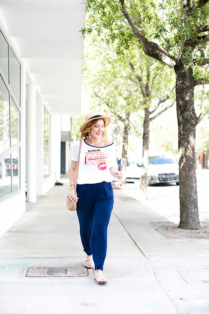 Blame it on Mei, @blameitonmei, Miami Fashion Blogger, graphic t-shirt, eva mendes collection, ny&co 