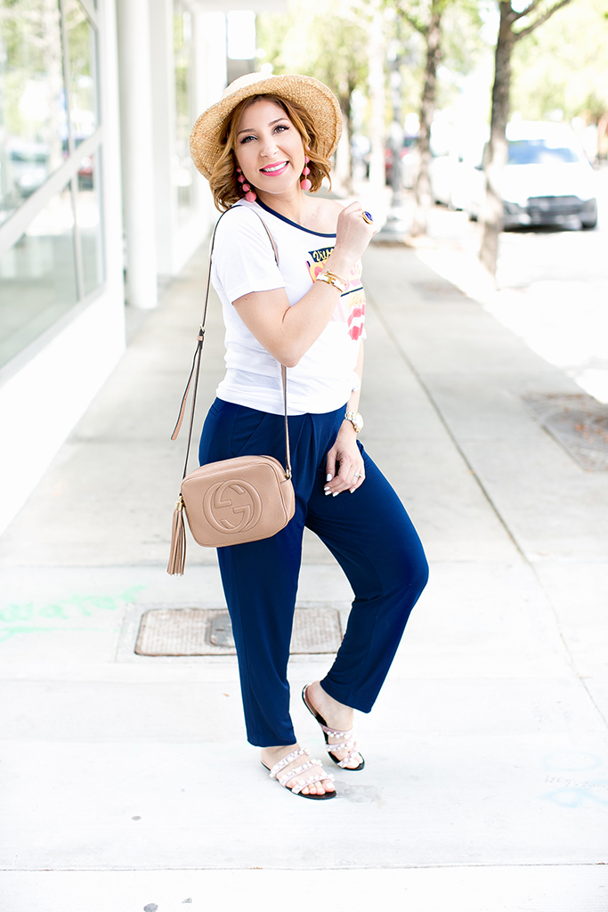Blame it on Mei, @blameitonmei, Miami Fashion Blogger, graphic t-shirt, eva mendes collection, ny&co