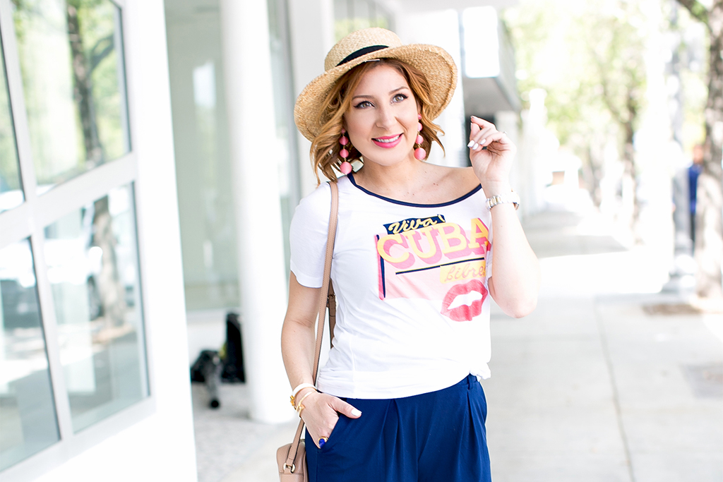 Blame it on Mei, @blameitonmei, Miami Fashion Blogger, graphic t-shirt, eva mendes collection, ny&co 