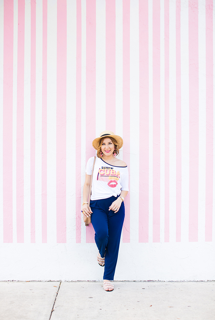 Blame it on Mei, @blameitonmei, Miami Fashion Blogger, graphic t-shirt, eva mendes collection, ny&co 