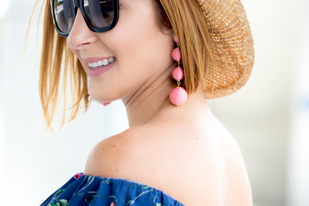 Blame it on Mei, @blameitonmei, Miami Fashion Blogger, Off The Shoulder Dress, Summer Look, Resort Wear