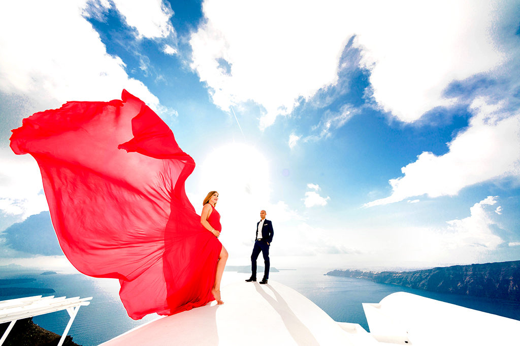 Blame it on Mei,@blameitonmei, Miami Fashion Travel Blogger, Maternity Photo Session, Red Santorini Dress