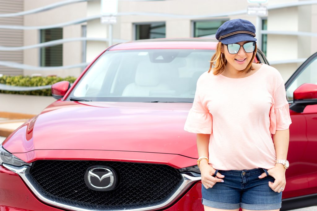 Blame it on Mei, @blameitonmei, Miami Fashion Blogger, Insecurity while Pregnant, Ruffle Sleeve T-Shirt, Maternity Look