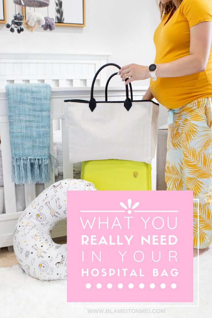 Blame it on Mei, @blameitonmei, Miami Fashion Blogger, Maternity Hospital Bag, Must Haves Essentials