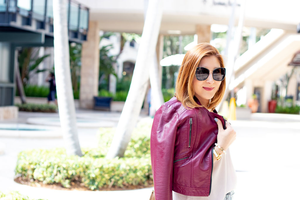 Blame it on Mei, Miami Fashion Mommy Blogger, Working With Brands, How To Wear Moto Jacket