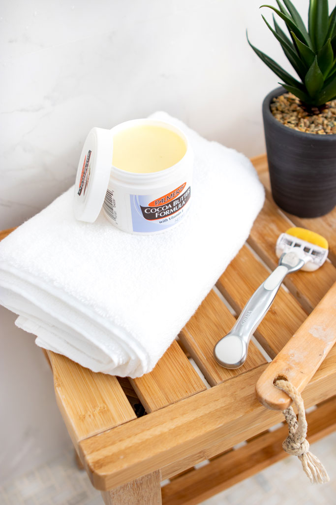 Blame it on Mei, Miami Fashion Blogger, solution for dry skin, Palmer's Cocoa Butter Solid Jar