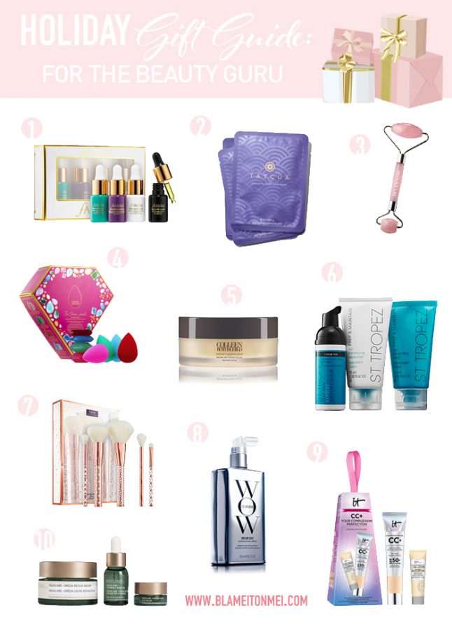 Blame it on Mei, @blameitonmei, Miami Fashion Mom Blogger, christmas holiday 2019 gift guide for beauty guru