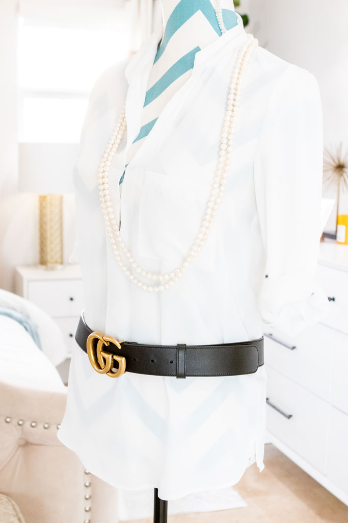 Blame it on Mei, @blameitonmei, Miami Fashion Mom Blogger, style solutions, how to secure excess belt or bag strap