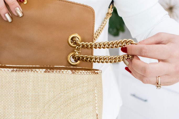 Blame it on Mei, @blameitonmei, Miami Fashion Mom Blogger, style solutions, how to shorten handbag strap