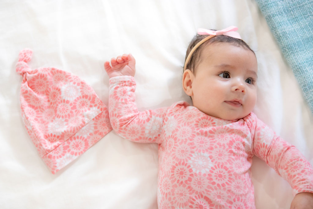 2 month old baby sleeping all day and night
